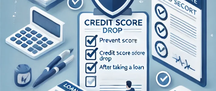 대출 후 신용하락 방지 팁