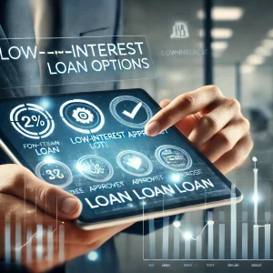저금리 대출 상품 추천